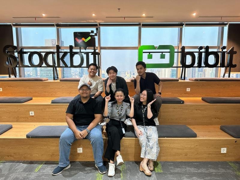 Stockbit/Bibit Data Team in Jakarta, 2024 — Stockbit / Bibit