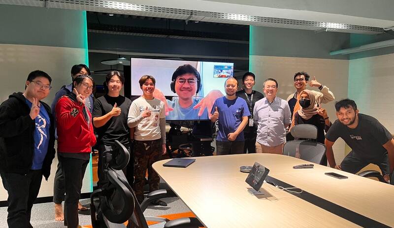 Touchten Games development team session in Jakarta, 2023 — Touchten Games